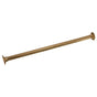 Barclay - 36'' Straight Shower Rod, Polished Brass - Polished Brass