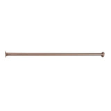 Barclay - 4100 Straight Rod, 72'', w/310  Flanges,  Brushed Nickel - Satin Nickel
