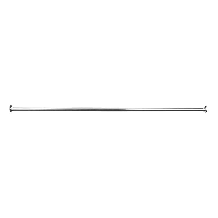 Barclay - 60'' Straight Shower Rod, Antique Brass - Antique Brass