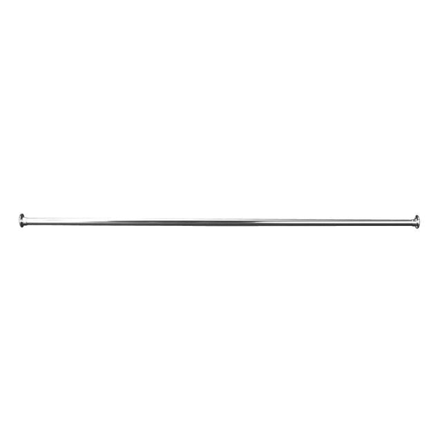 Barclay - 48'' Straight Shower Rod, Antique Brass - Antique Brass