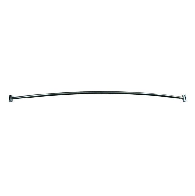 Barclay - Curved Shower Rod, 5', Steel,  Polished Chrome - Polished Chrome