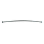 Barclay - Curved Shower Rod, 5', Steel,  Polished Chrome - Polished Chrome