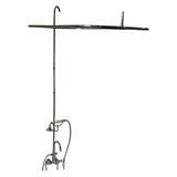 Barclay - Converto, Hand Held Shwr, 48''  Rod, Acrylic Tub, Pol Chrome - Polished Chrome