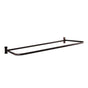 Barclay - 4145 ''D'' Shower Rod, 54 x 26'',  w/Flanges, Oil Rubbed Bronze - Oil Rubbed Bronze