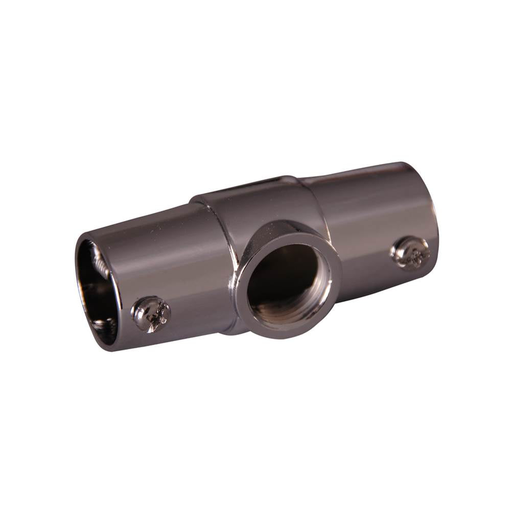Barclay - Ceiling Tee for 4150 Rod,  Polished Chrome - Polished Chrome