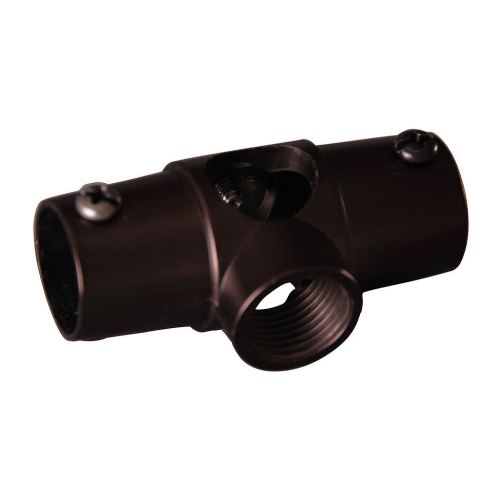 Barclay - Wall Tee for 4150 Rod,  Oil Rubbed Bronze - Oil Rubbed Bronze