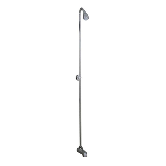 Barclay - Converto Shower for Built In  Tubs, Polished Chrome - Polished Chrome
