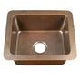 Barclay - Reece Kitchen Single Bowl Drop -In, Hammered Antique Copper - Antique Copper