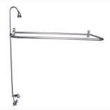 Barclay - Converto Shower w/48'' D-Rod,  Code Spout, Polished Chrome - Polished Chrome