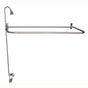 Barclay - Converto Shower w/54'' D-Rod,  Code Spout, Brushed Nickel - Brushed Nickel