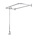 Barclay - Converto Shower w/54'' D-Rod,  Code Spout, Polished Chrome - Polished Chrome