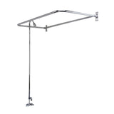 Barclay - Converto Shower w/60'' D-Rod,  Code Spout, Polished Chrome - Polished Chrome