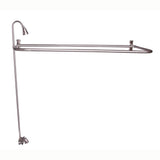 Barclay - Converto Shower w/48'' D-Rod,  Fct, Riser,Brushed Nickel - Brushed Nickel