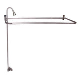 Barclay - Converto Shower w/48'' D-Rod, Fct, Riser,Polished Nickel - Polished Nickel