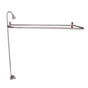 Barclay - Converto Shower w/60'' D-Rod,  Fct, Riser,Brushed Nickel - Brushed Nickel