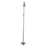 Barclay - Diverter Bathcock w/Riser &  Showerhead,Brushed Nickel - Brushed Nickel