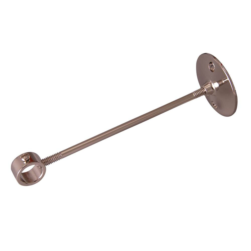 Barclay - Wall Support for riser  Polished Nickel - Polished Nickel