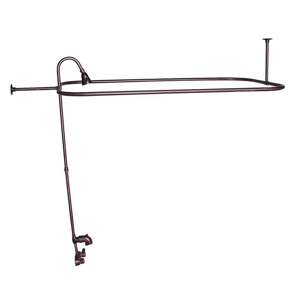 Barclay - Converto Shower w/48'' Rect Rod , Code Spout,Oil-Rubbed Bronze - Oil Rubbed Bronze