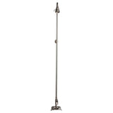 Barclay - Diverter Bathcock w/Code Spout , Riser, Brushed Nickel - Brushed Nickel