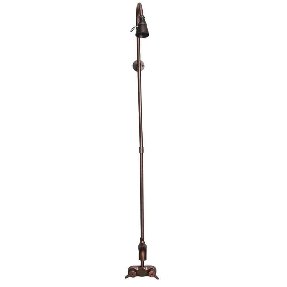 Barclay - Diverter Bathcock w/Code Spout , Riser,Oil-Rubbed Bronze - Oil Rubbed Bronze