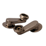 Barclay - Swivel Arm Connectors for Wall  Mount Faucet, Polished Nickel - Polished Nickel