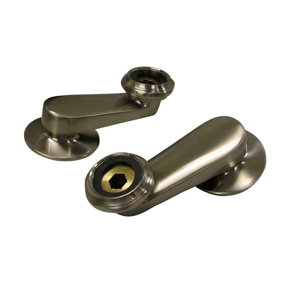 Barclay - Swivel Arm Connectors for Wall  Mount Faucet, Brushed Nickel - Satin Nickel