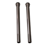 Barclay - 10'' Long Tube w/Hex Nut for  4502 Unit, Pair, Pol Chrome - Polished Chrome