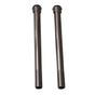 Barclay - 10'' Long Tube w/Hex Nut for  4502 Unit, Pair, Pol Chrome - Polished Chrome