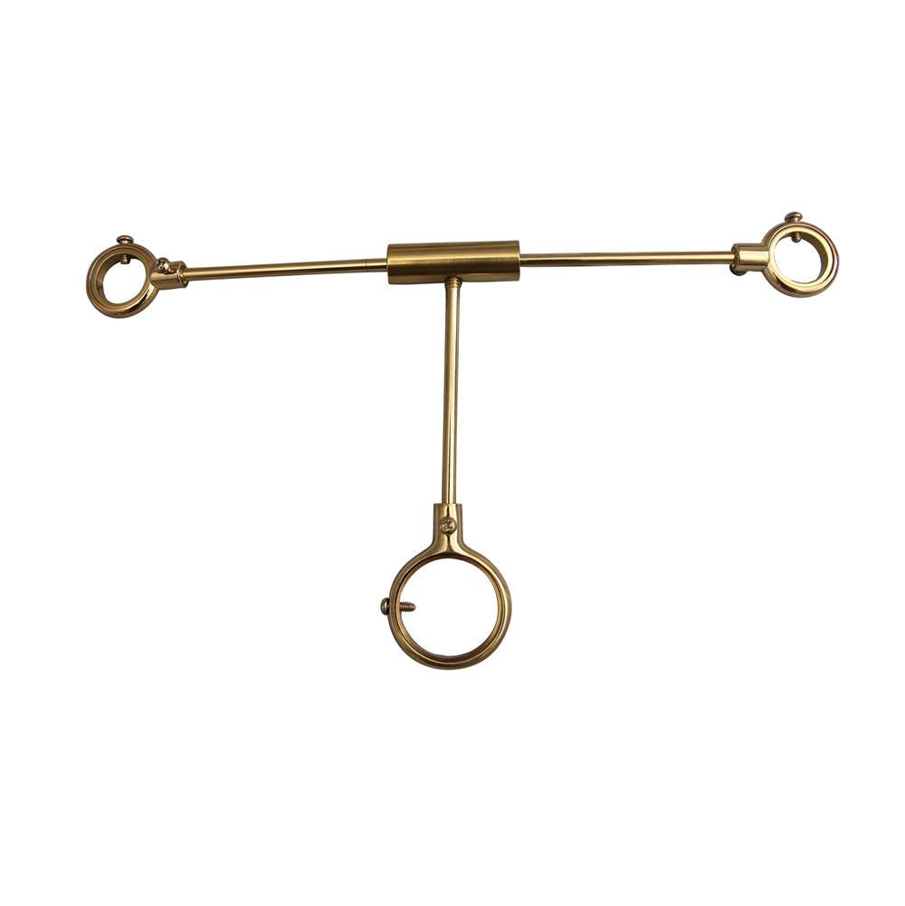 Barclay - Tub Supply Line Support, Polished Brass - Polished Brass
