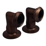 Barclay - Elbows for Deck Mounting, 2'' Pair, Oil Rubbed Bronze - Oil Rubbed Bronze