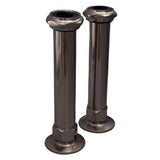Barclay - Straight 1/2'' Wall Mount Coupler, 6'' Long-Chrome - Polished Chrome