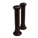 Barclay - Straight 1/2'' Wall Mount Coupler, 6'' Long-ORB - Oil Rubbed Bronze