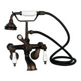 Barclay - Elephant Spt Handshower w/Swvl  Mts Porc Hdls, Oil Rubd Bronz - Oil Rubbed Bronze