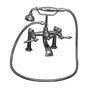 Barclay - Elephant Spout,HndShwr,60''Hose Mounts, Metal Lever Hdls, PN - Polished Nickel