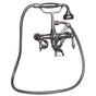 Barclay - Elephant Spout,HndShwr,60''Hse Swvl Mts, Metal Lver Hdls,PN - Polished Nickel