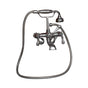 Barclay - Elephant Spout,HndShwr,60''Hse Swvl Mts, Metal Lver Hdls,PN - Polished Nickel