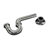 Barclay - Tubular P Trap, 1 1/4'',  Polished Chrome - Polished Chrome