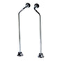 Barclay - Offset Bath Supplies, 1/2''OD,  Polished Chrome - Polished Chrome
