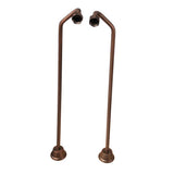 Barclay - Offset Bath Supplies, 1/2''OD,  Oil Rubbed Bronze - Oil Rubbed Bronze