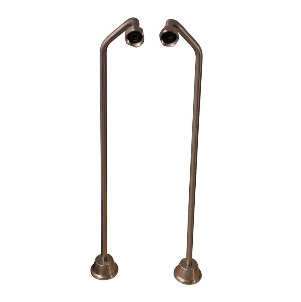 Barclay - Offset Bath Supplies, 1/2''OD,  Brushed Nickel - Satin Nickel