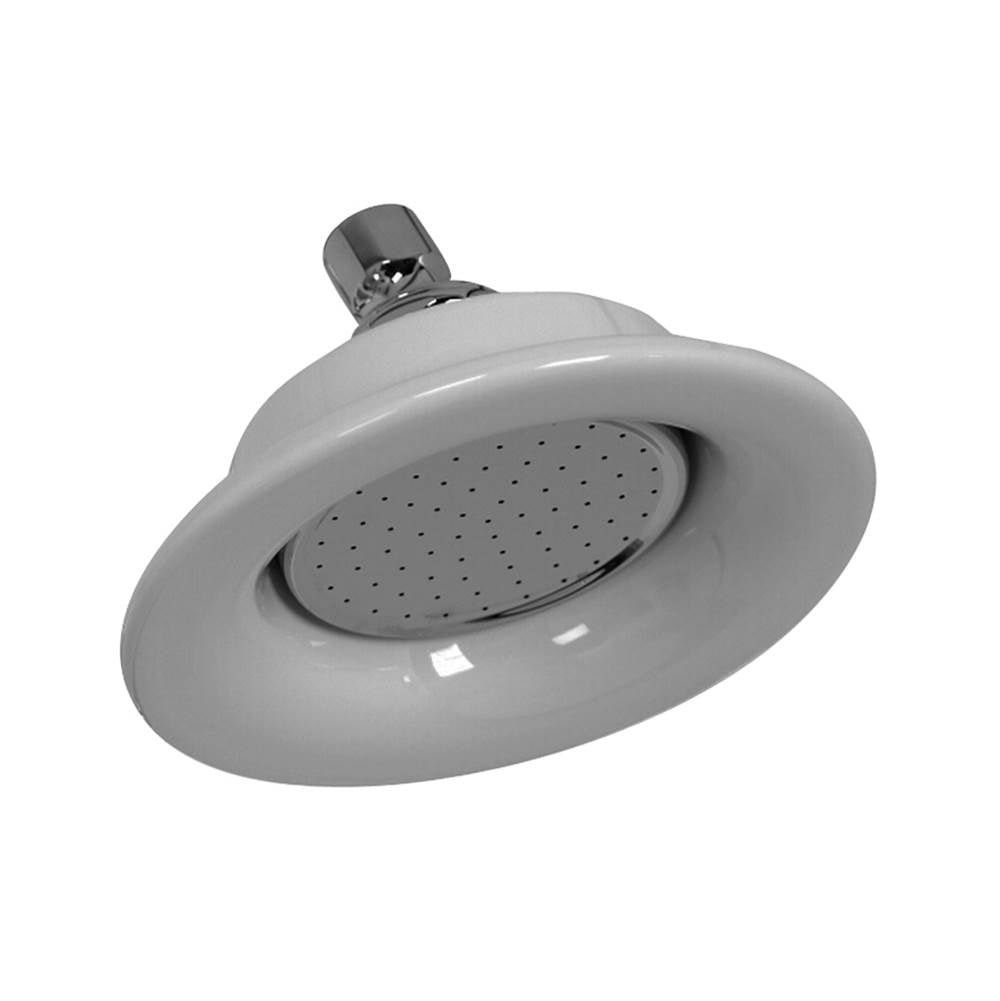 Barclay - Sunflower Shower Head,  Polished Chrome - Polished Chrome
