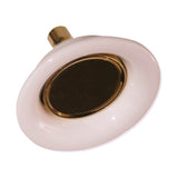 Barclay - Sunflower Shower Head,  Polished Brass - Polished Brass