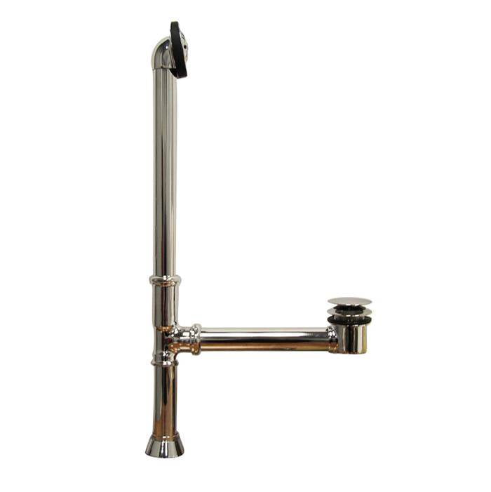 Barclay - Tub Waste Pop-Up & Overflow  1 1/2'',Polished Chrome - Polished Chrome