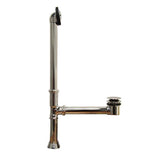 Barclay - Tub Waste Pop-Up & Overflow  1 1/2'',Polished Chrome - Polished Chrome