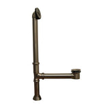 Barclay - Tub Waste Pop-Up & Overflow  1 1/2'',Polished Nickel - Polished Nickel
