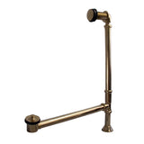Barclay - Pivoting Let Tub Drain, Polished Brass - Polished Brass