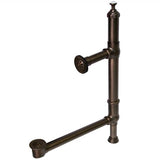 Barclay - Tower Drain & overflow Polished Chrome - Oil Rubbed Bronze