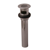 Barclay - Grid Drain w/Overflow,  Polished Chrome - Polished Chrome