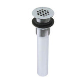 Barclay - Grid Drain w/Overflow, For lav, Polished Nickel - Polished Nickel
