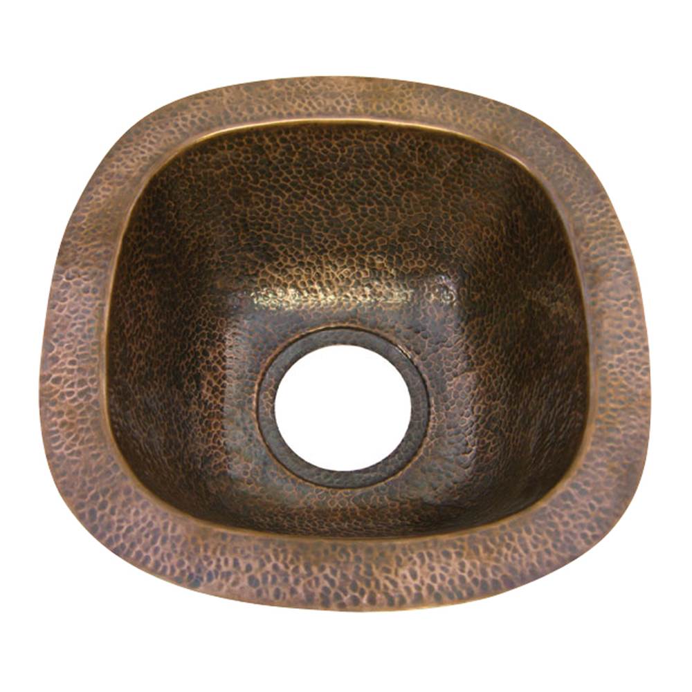 Barclay - Trent Prep/Bar Sink, 12'',  Hammered Antique Copper - Antique Copper